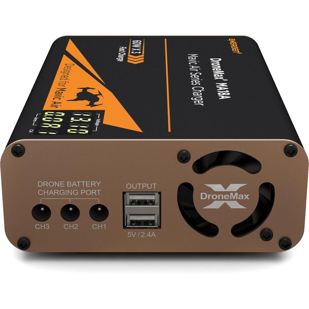 ENERGEN AC Power Drone Battery Charger For DJI Mavic Air Drone Batteries