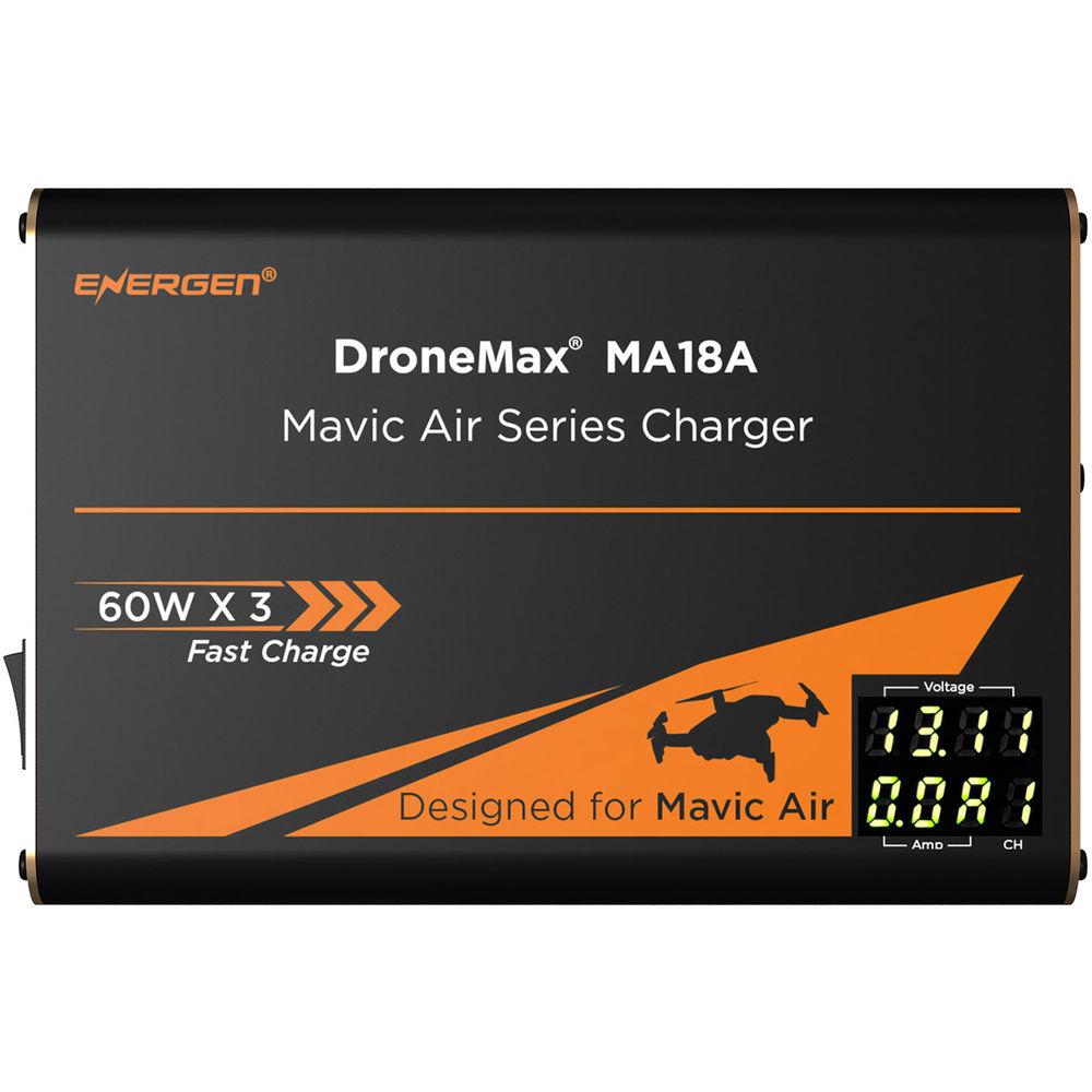 ENERGEN AC Power Drone Battery Charger For DJI Mavic Air Drone Batteries