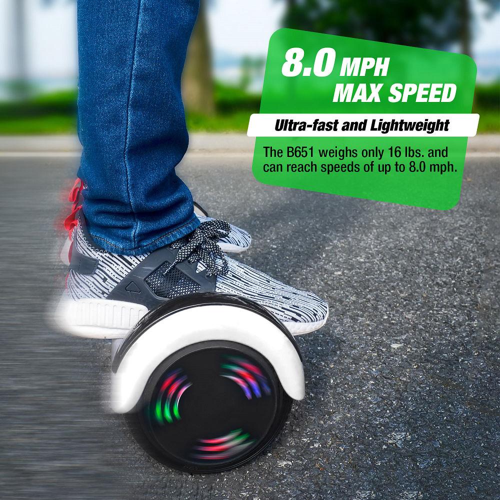 ENERGEN B651 Self Balancing Scooter with Bluetooth Speaker