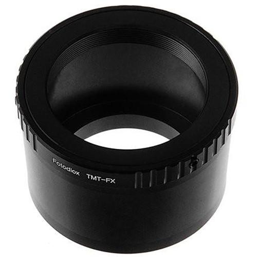 FotodioX Lens Mount Adapter for T-Mount T T-2 Screw Mount SLR Lens to Fujifilm Fuji X-Series Mirrorless Camera Body