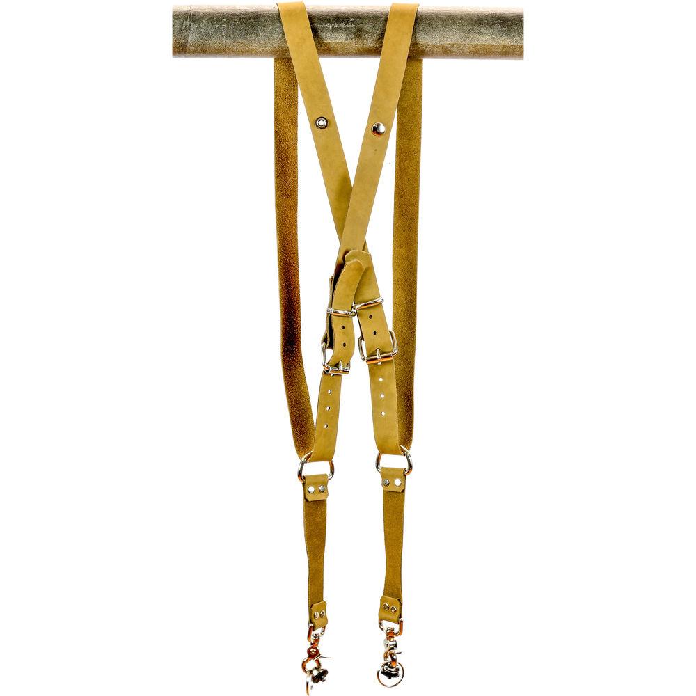 Funk Plus Suede Leather Snap Back Harness with 1.25" Wide Straps