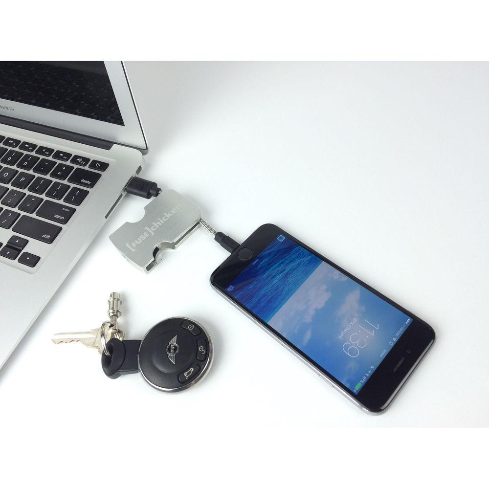 [Fuse]Chicken Armour Travel Lightning Charging Cable & Keychain
