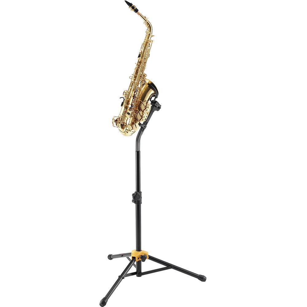 HERCULES Stands Auto-Grip Alto Tenor Saxophone Tall Stand