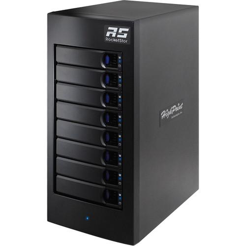 HighPoint rDrive 6628 Series 24TB 8-Bay Thunderbolt 3 Turbo RAID Array for Windows