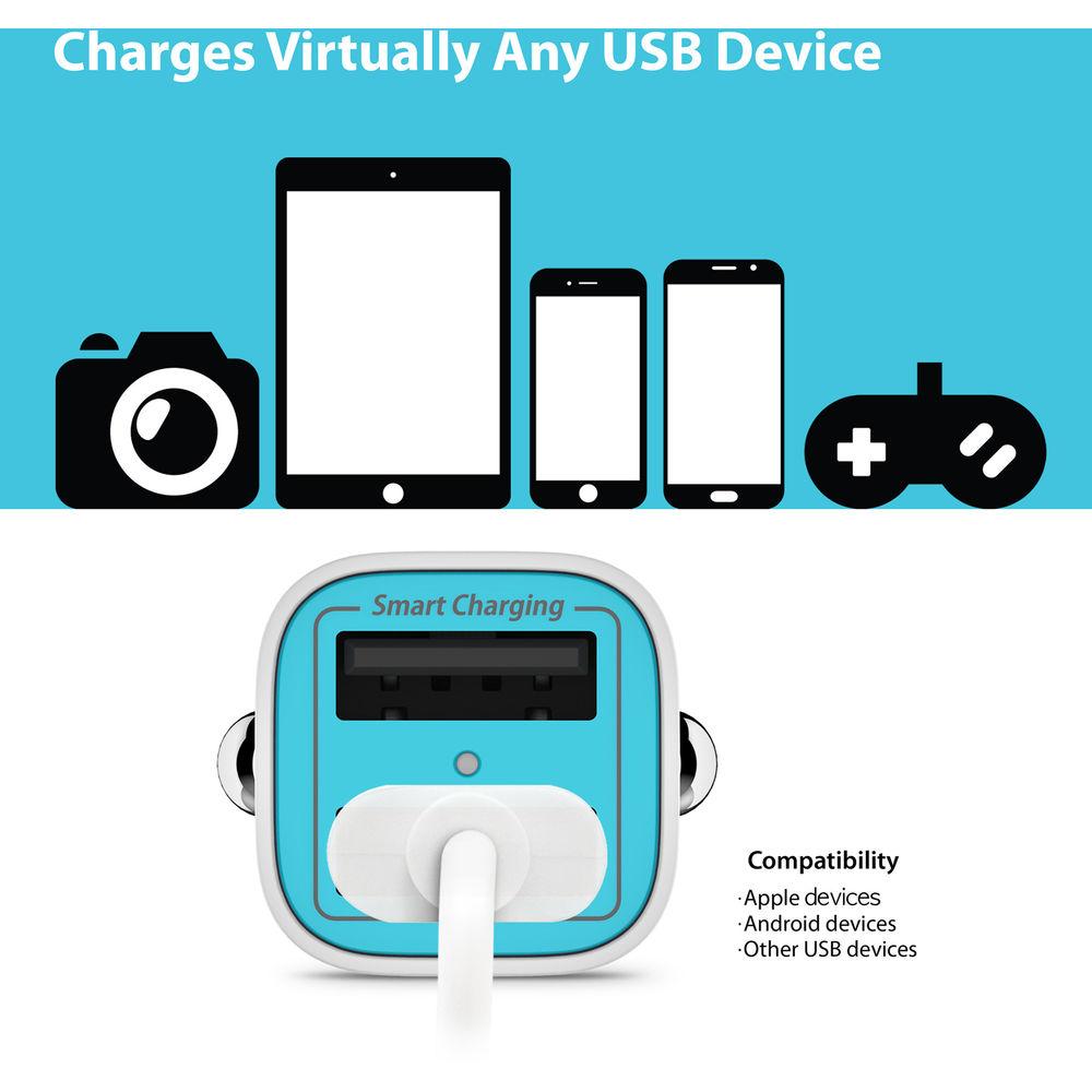 iLuv MobiSeal 2 Dual-Port USB Car Charger