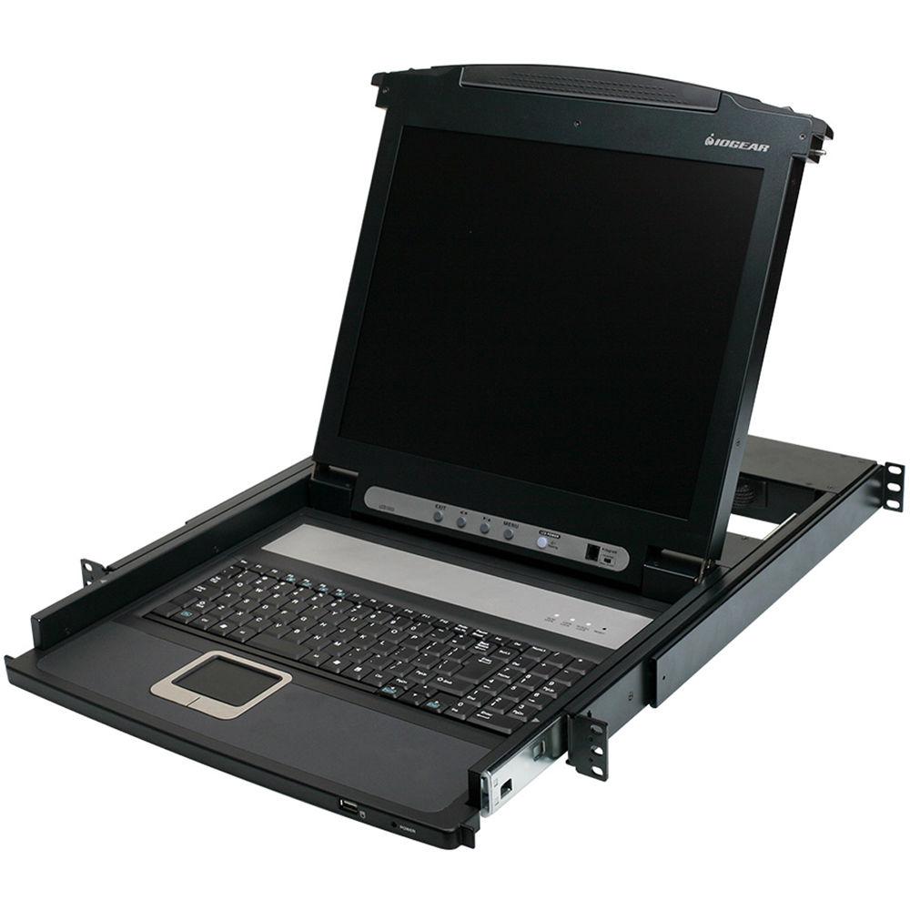 IOGEAR 16-Port IP-Based KVM and 17" LCD KVM Console Bundle