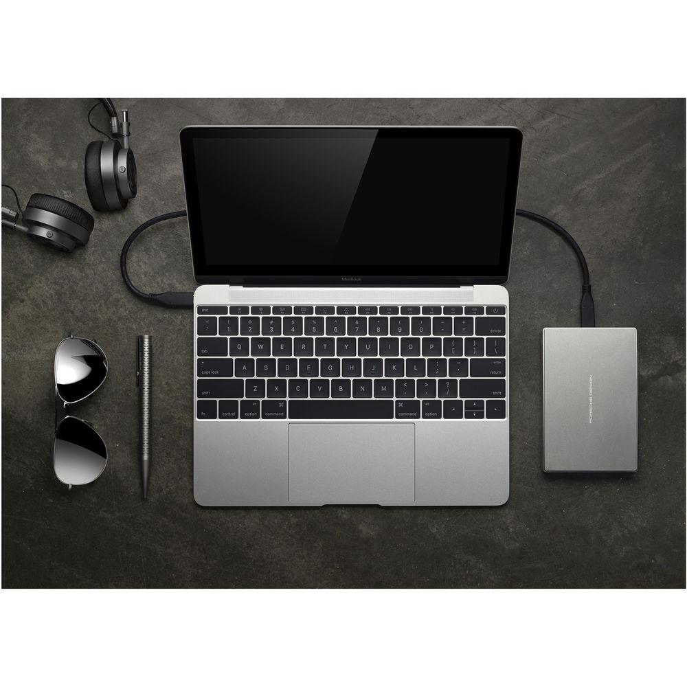 LaCie 1TB Porsche Design USB 3.0 Type-C Mobile Drive