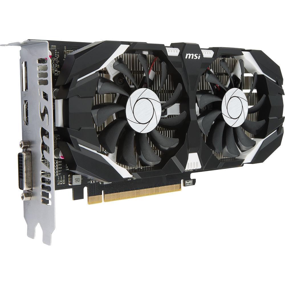 MSI GeForce GTX 1050 2GT OC Graphics Card