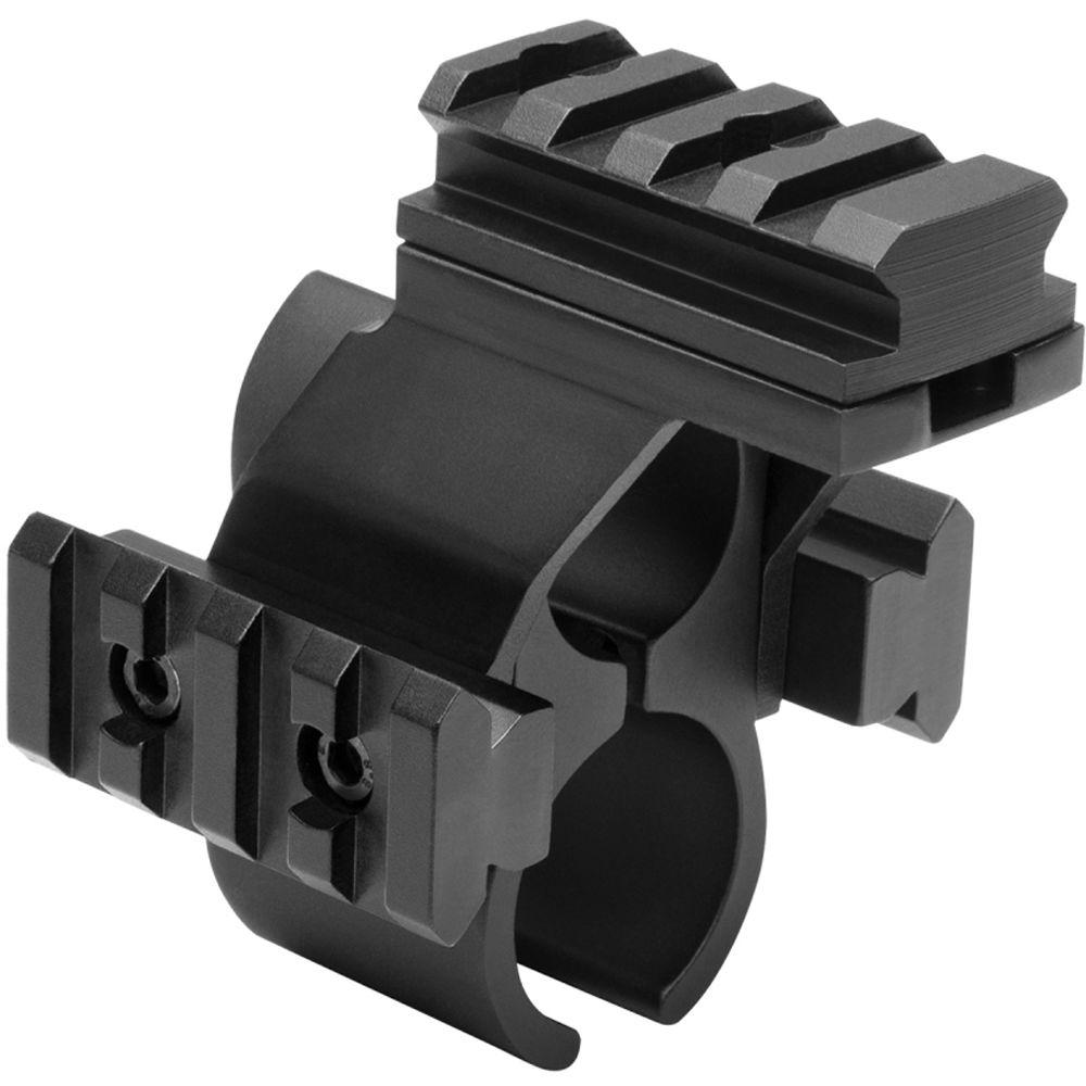 NcSTAR Barrel & Magazine Rail Mount and Red Micro-Dot Sight Combo for Mossberg 500 590