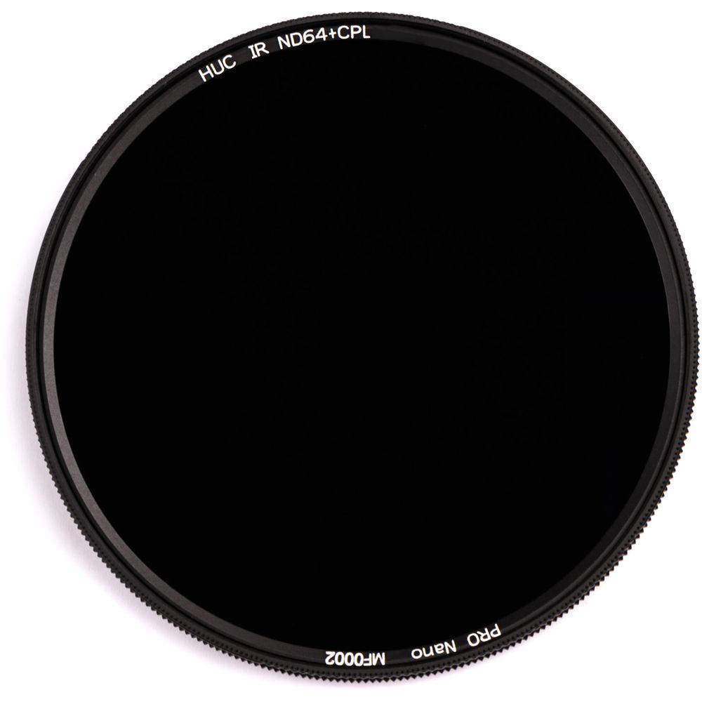 NiSi 77mm Solid Neutral Density 1.8 and Circular Polarizer Filter