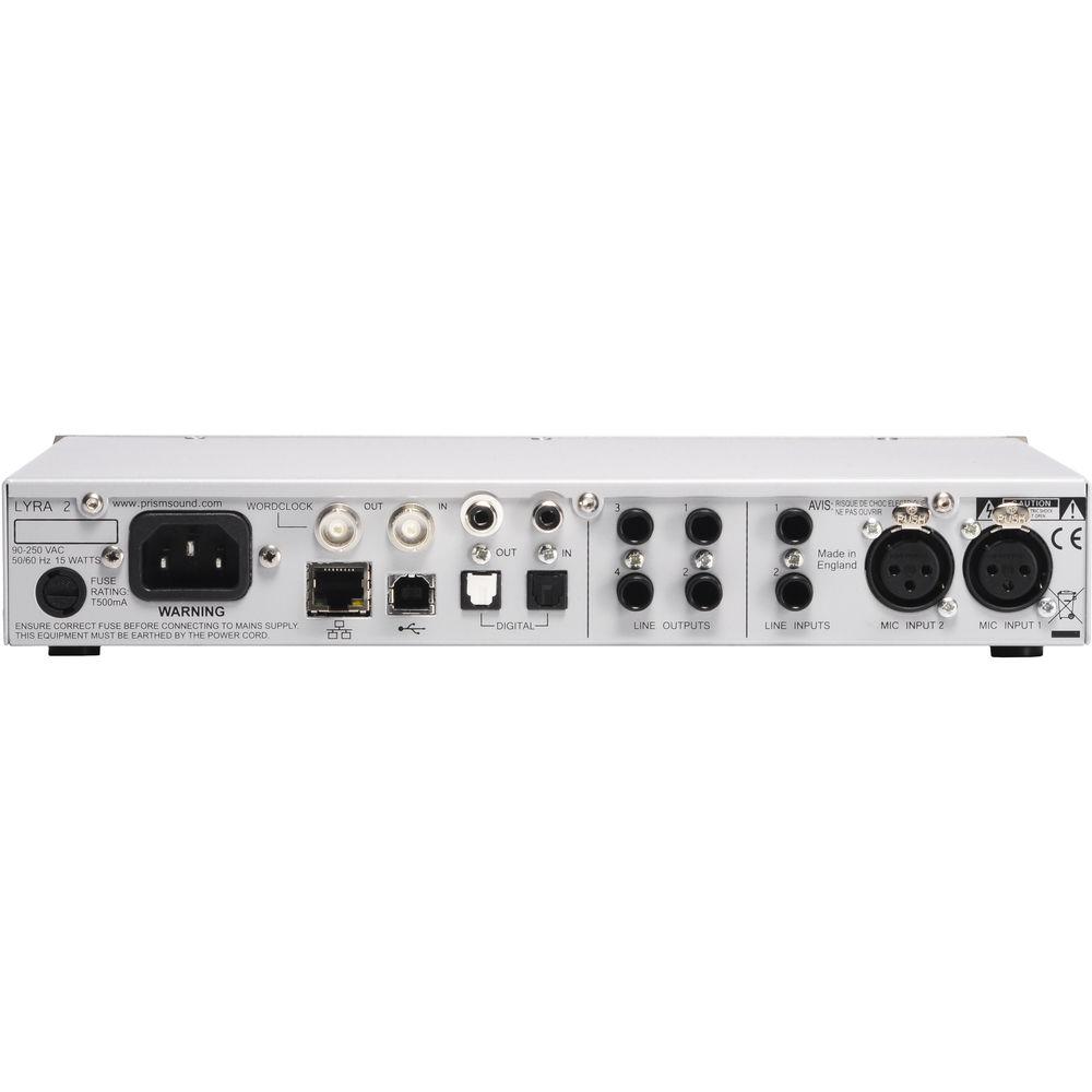 Prism Sound Lyra 2 USB Audio Interface