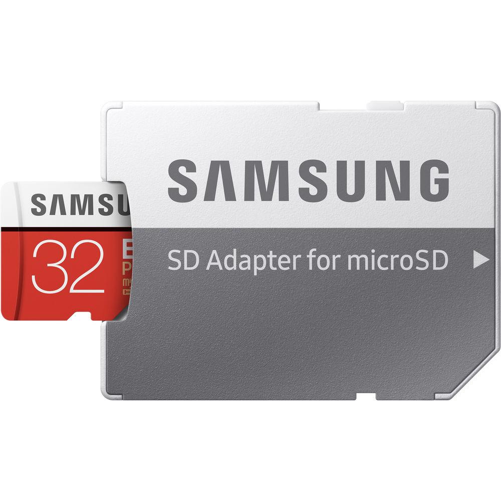 Samsung 32GB EVO UHS-I microSDHC Memory Card with SD Adapter