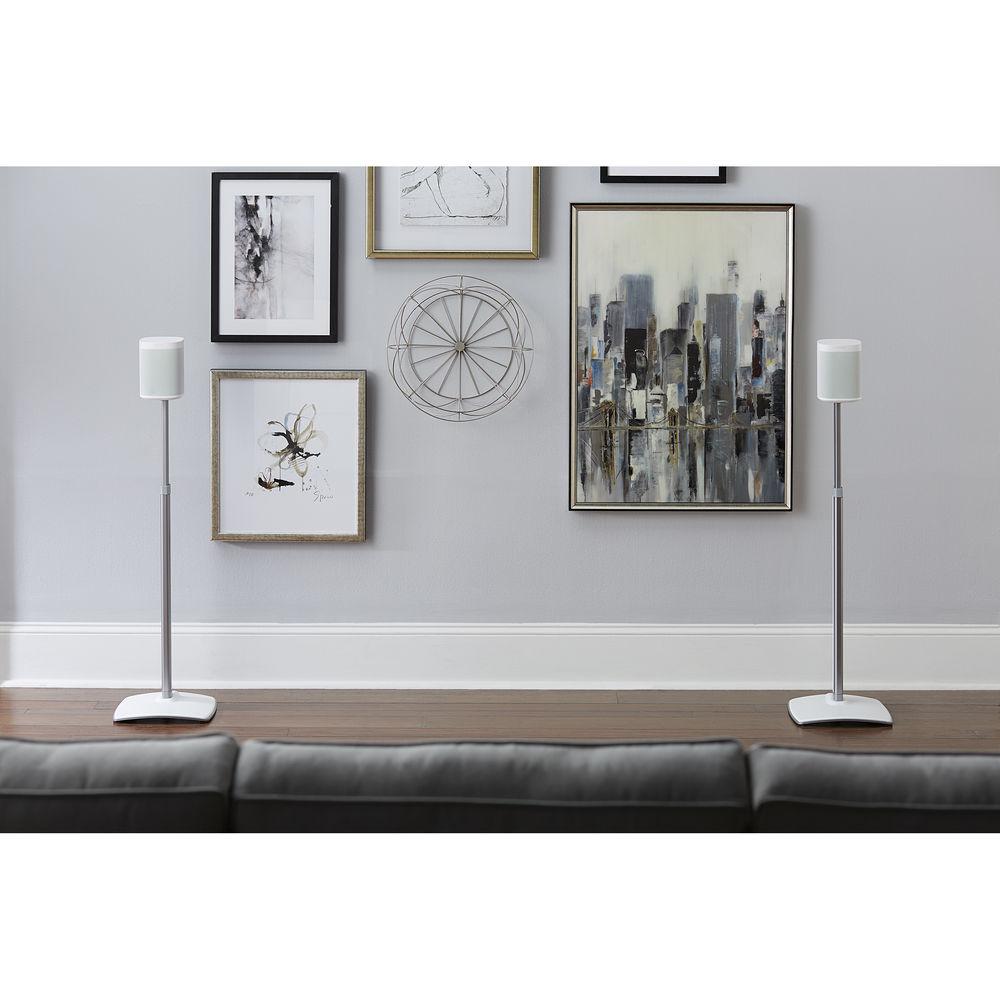 SANUS WSSA2 Adjustable Speaker Stands for the Sonos One, PLAY:1, and PLAY:3