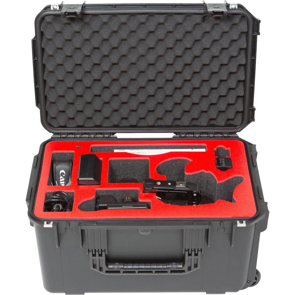 SKB iSeries Waterproof Case with Wheels for Canon C300 Mark II