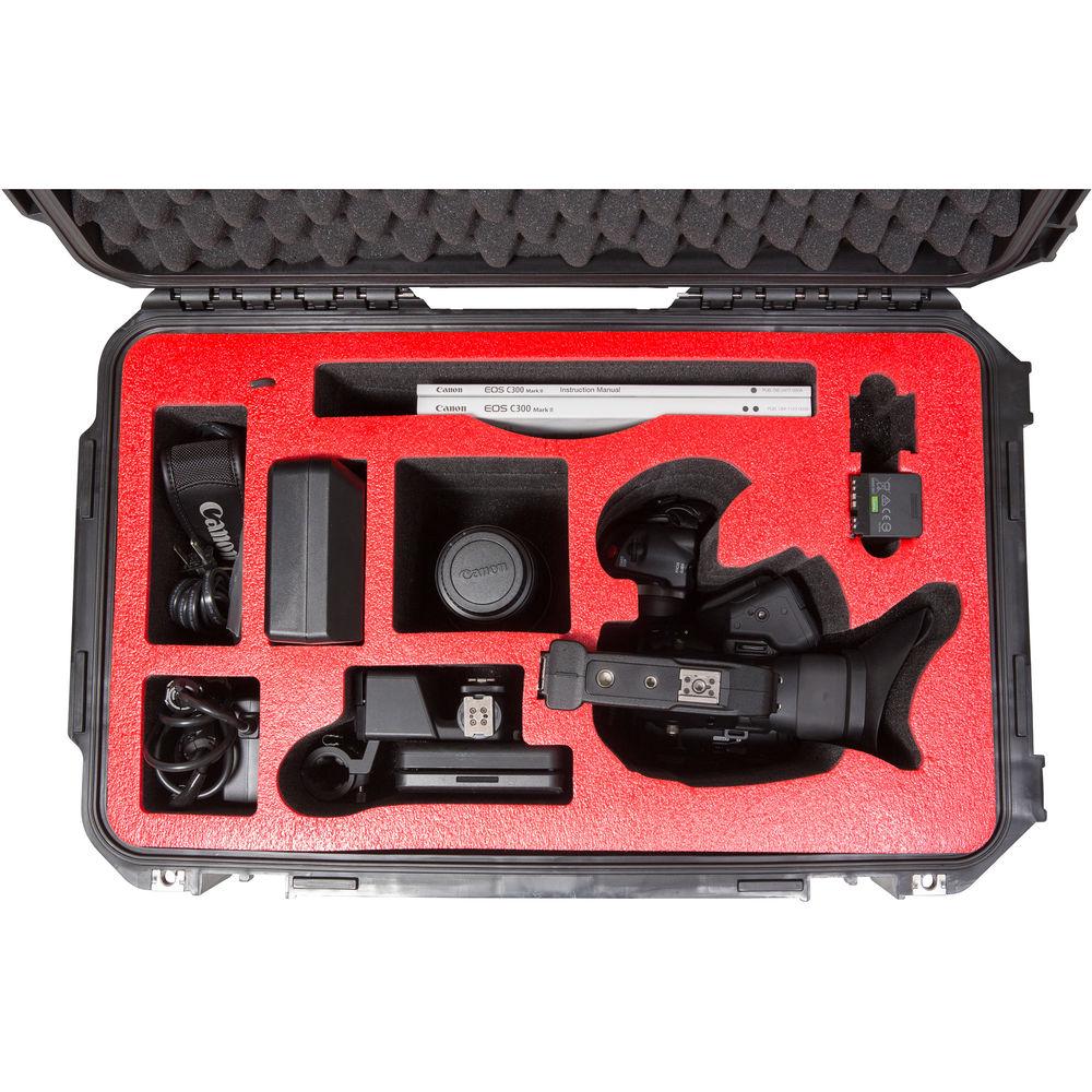 SKB iSeries Waterproof Case with Wheels for Canon C300 Mark II