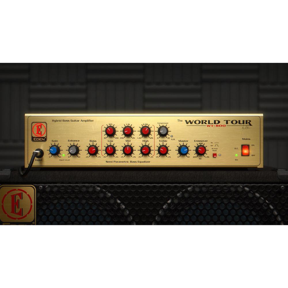 Softube Eden WT800 - Bass Amplifier and Cabinet Emulation Plug-In