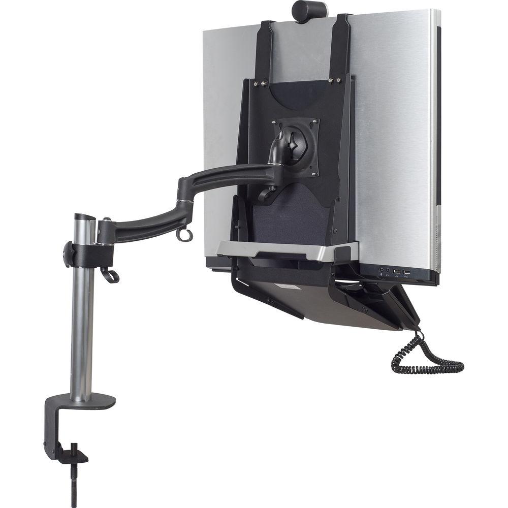 Chief Custom Interface Bracket and Shelf Assembly for K2C100 KONTOUR Desk Solution