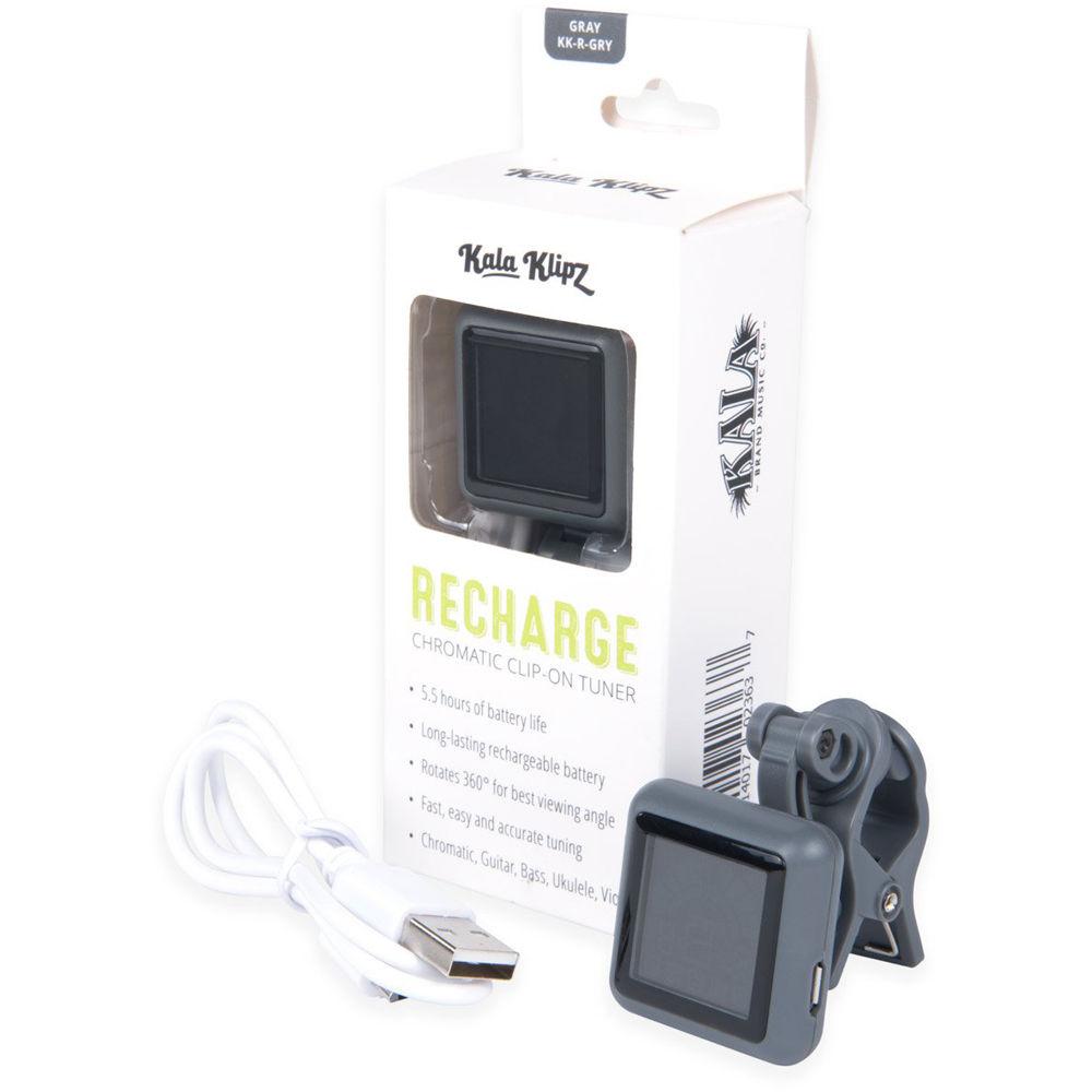 KALA Klipz Recharge Rechargeable Clip-On Instrument Tuner