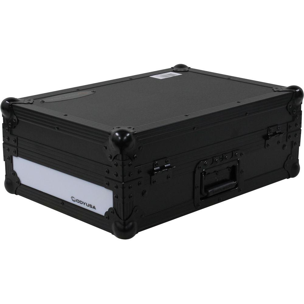 Odyssey Innovative Designs Flight FX Low-Profile Universal 10" DJ Mixer Case with Glide Platform
