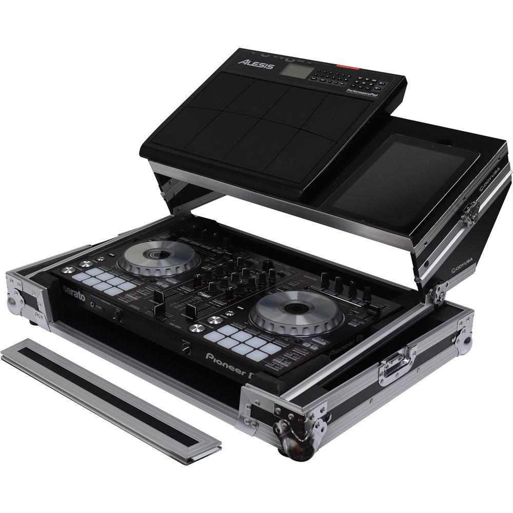 Odyssey Innovative Designs Flight Zone Producer Glide Style Case for Pioneer DDJ-RR -SR -SR2 DJ Controllers