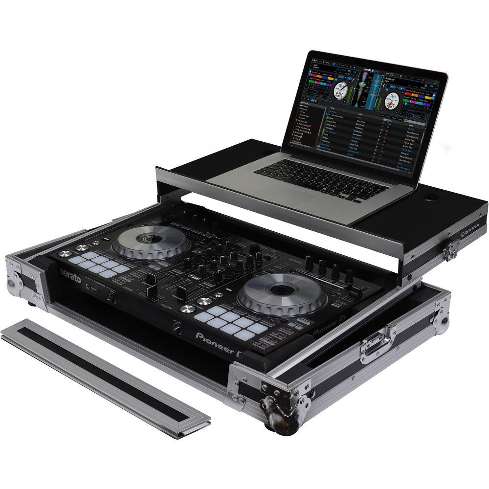 Odyssey Innovative Designs Flight Zone Producer Glide Style Case for Pioneer DDJ-RR -SR -SR2 DJ Controllers