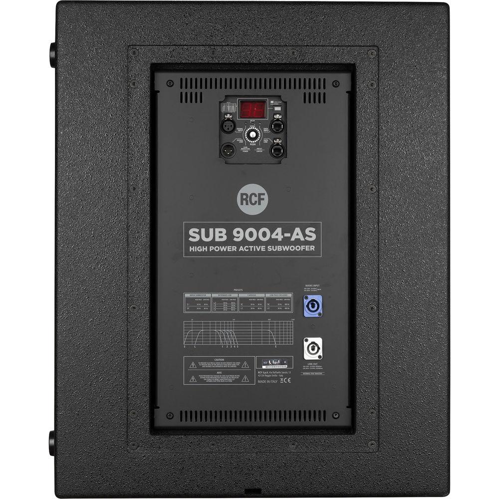 RCF SUB 9004-AS 18" 2800W Active Subwoofer