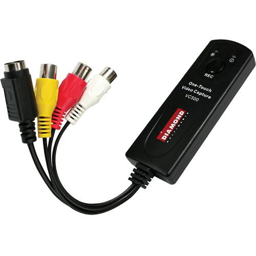 Diamond VC500 One Touch USB Video & Audio Capture for Windows