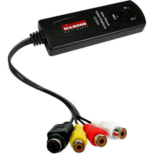 Diamond VC500 One Touch USB Video & Audio Capture for Windows