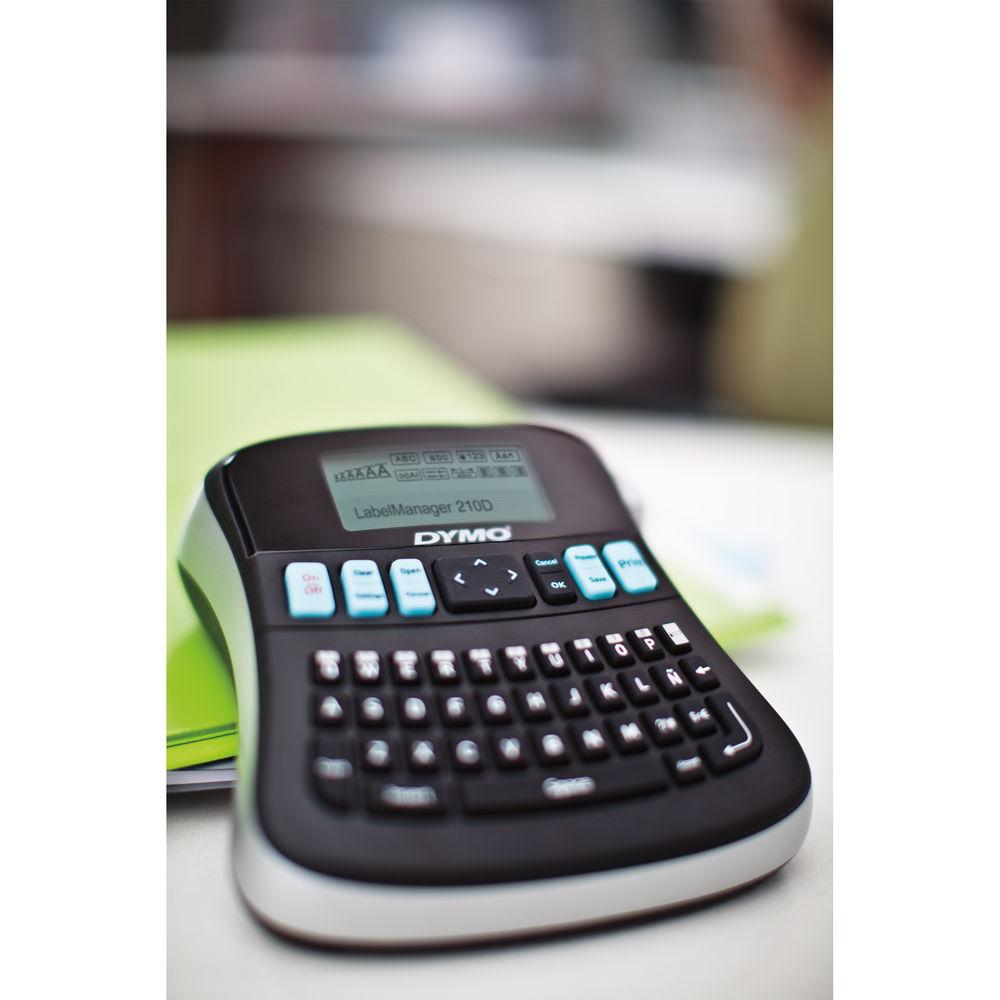 Dymo LabelManager 210D All-Purpose Label Maker, Dymo, LabelManager, 210D, All-Purpose, Label, Maker