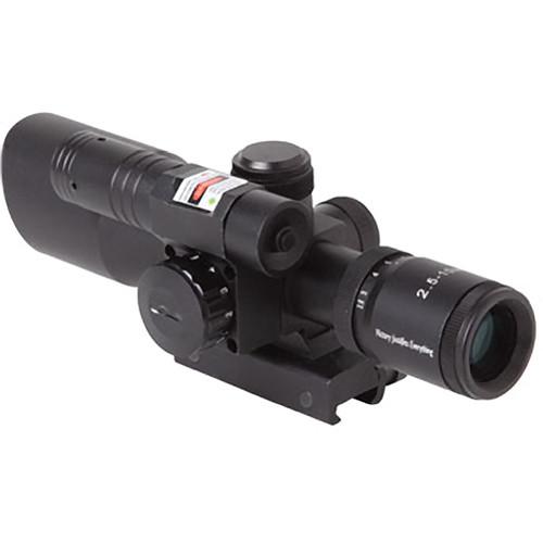 Firefield 2.5-10x40 Riflescope with Green Laser