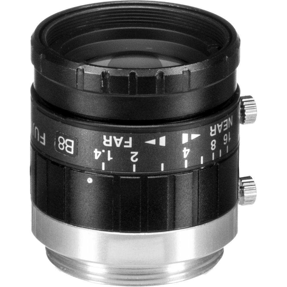 Fujinon HF12.5HA-1B 12.5mm f 1.4 Fixed Focal Lens with C-Mount and Locking Iris Focus for 2 3-Inch CCD, Industrial and Machine Vision