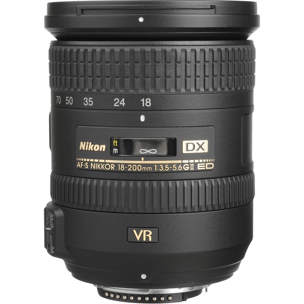 Nikon AF-S DX NIKKOR 18-200mm f 3.5-5.6G ED VR II Lens