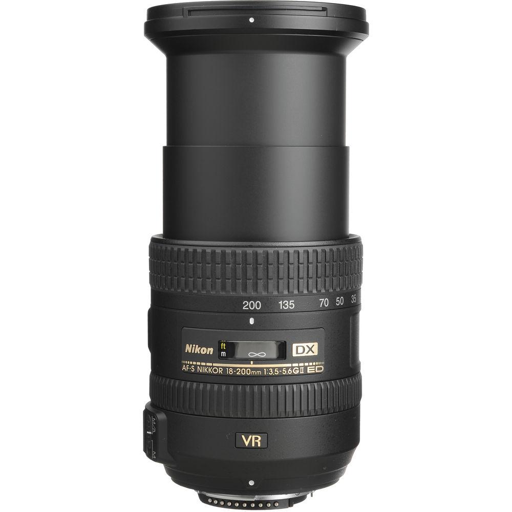 Nikon AF-S DX NIKKOR 18-200mm f 3.5-5.6G ED VR II Lens