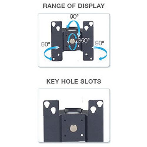 Premier Mounts MM-AC152 Dual Display Articulating Arm on 15" Pole