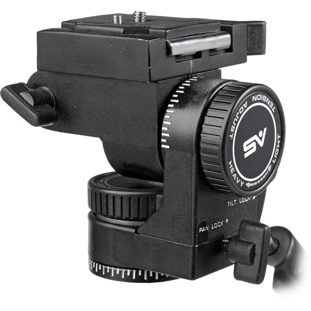 Smith-Victor Pro-3 2-Way All Metal Tripod Panhead