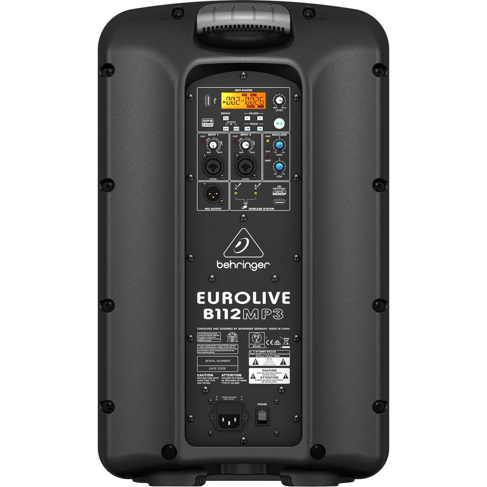 Behringer EuroLive B112MP3 Active PA System with MP3 Player