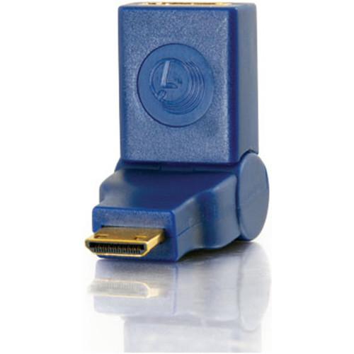C2G Velocity 90 Deg Rotating HDMI Female to HDMI Mini Male Port Saver Adapter