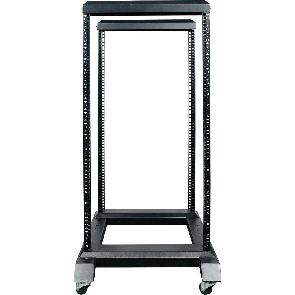 iStarUSA WO22AB 4-Post Open Frame Rack