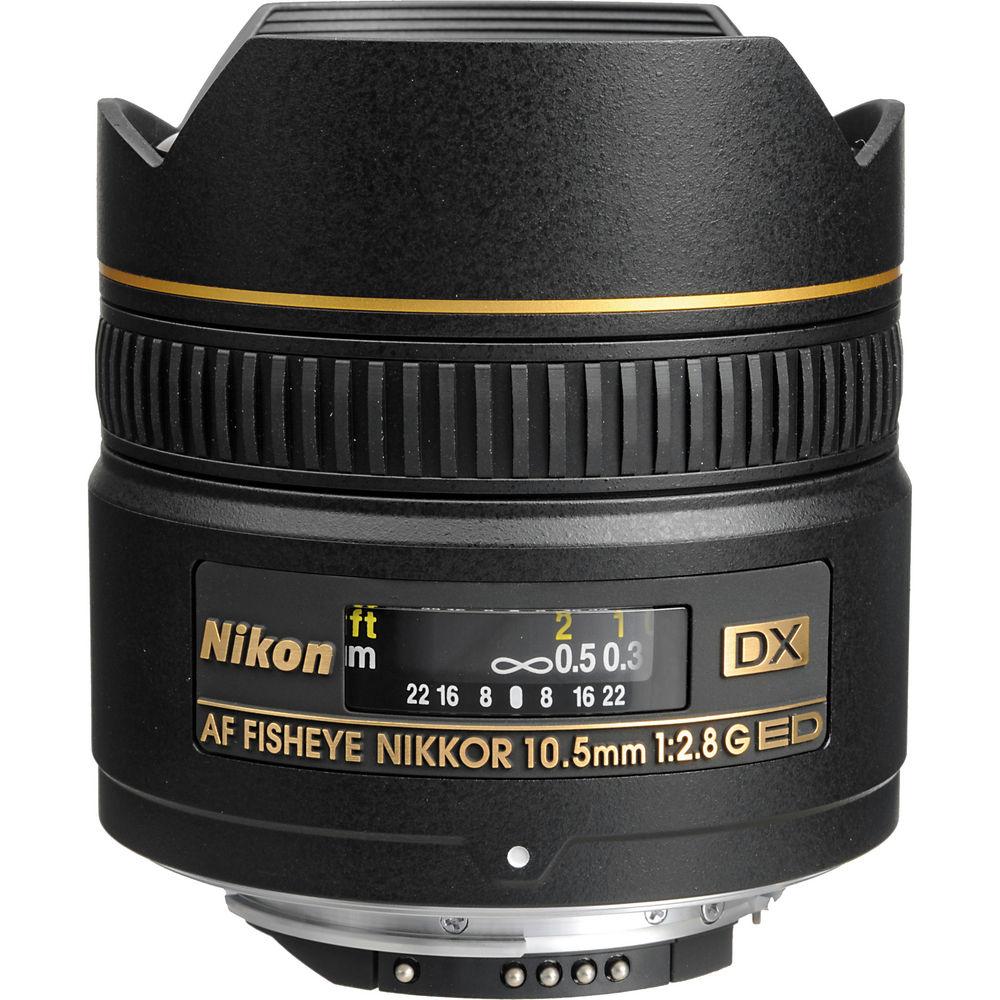 Nikon AF DX Fisheye-NIKKOR 10.5mm f 2.8G ED Lens