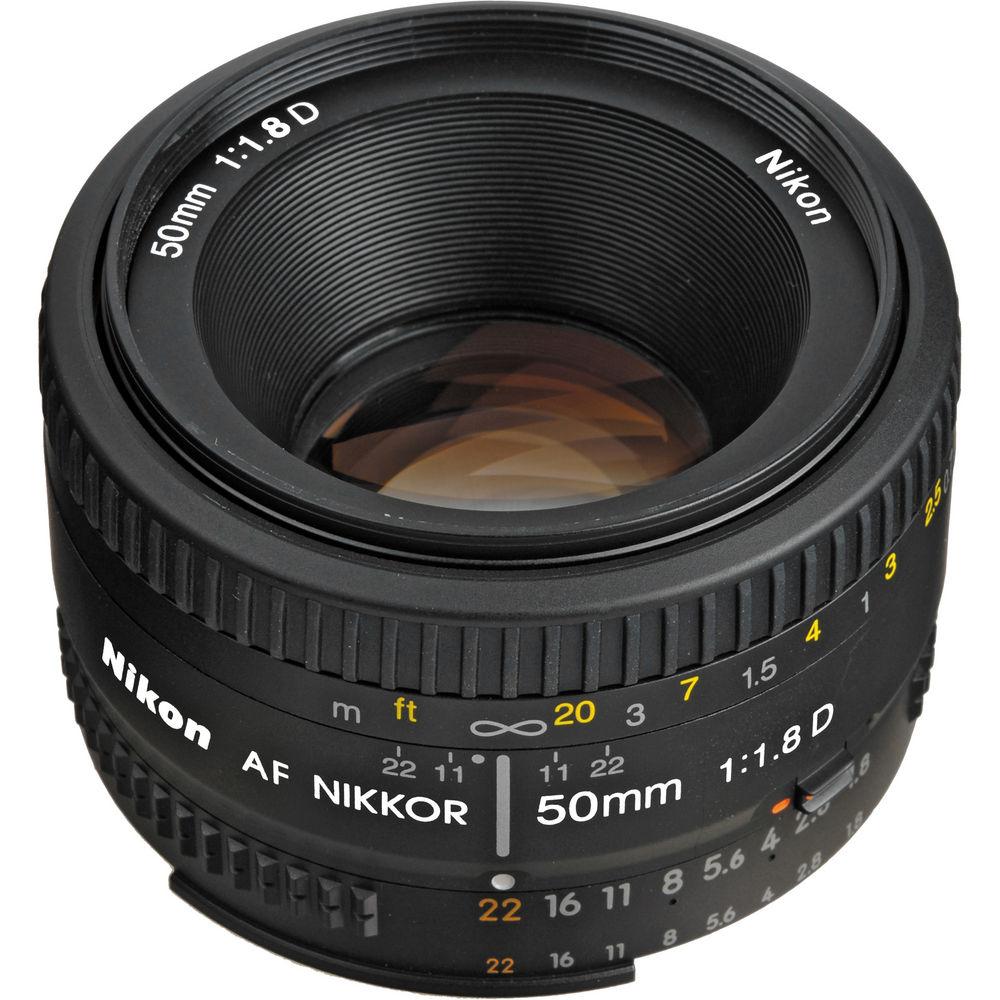 Nikon AF NIKKOR 50mm f 1.8D Lens