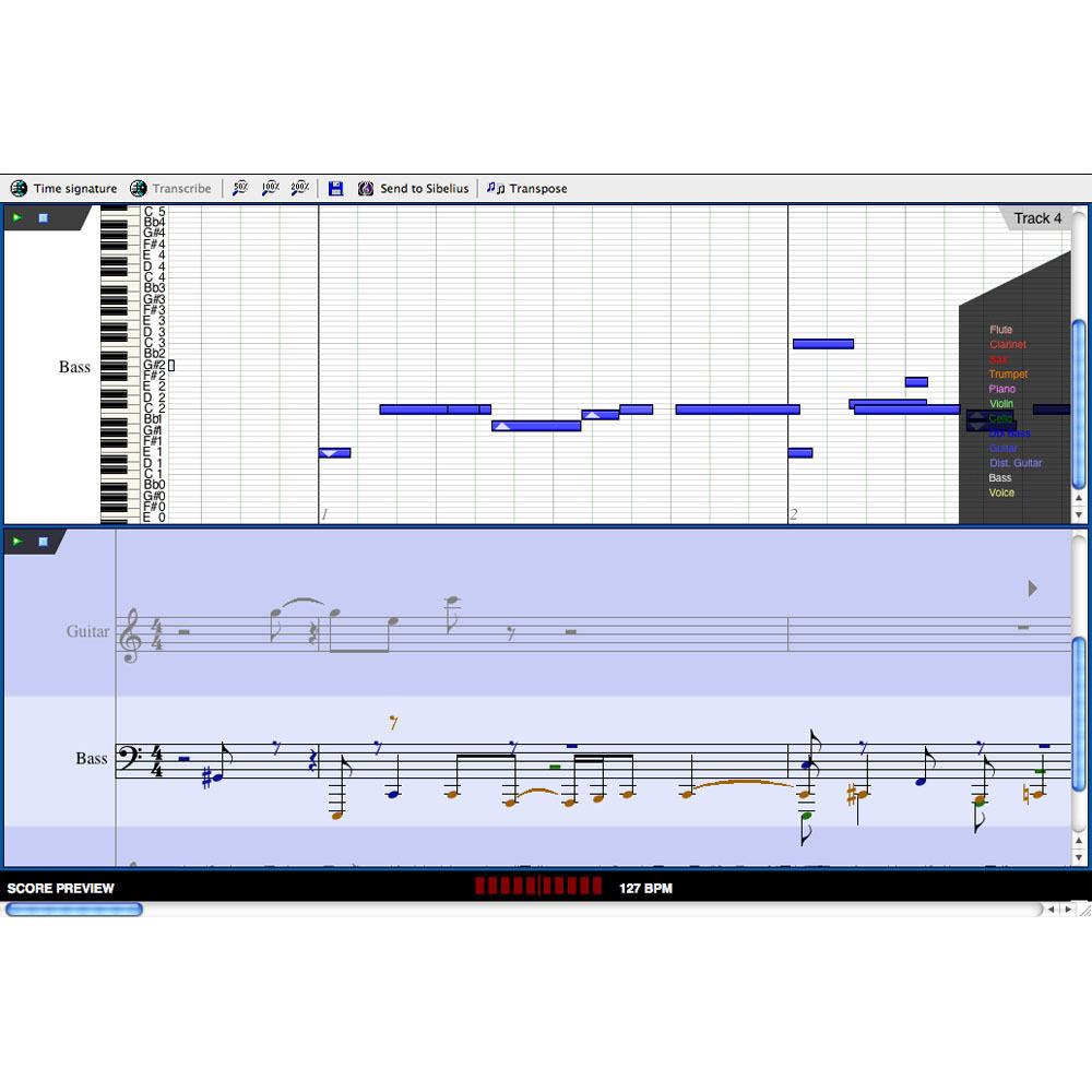 Sibelius 7 Academic plus AudioScore Ultimate - Software Bundle