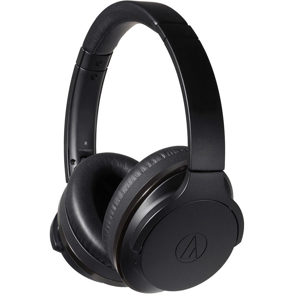 Audio-Technica Consumer ATH-ANC900BT QuietPoint Wireless Over-Ear Noise-Cancelling Headphones