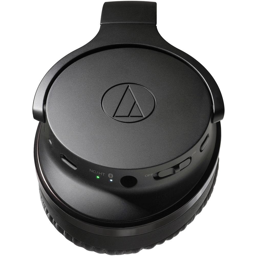 Audio-Technica Consumer ATH-ANC900BT QuietPoint Wireless Over-Ear Noise-Cancelling Headphones