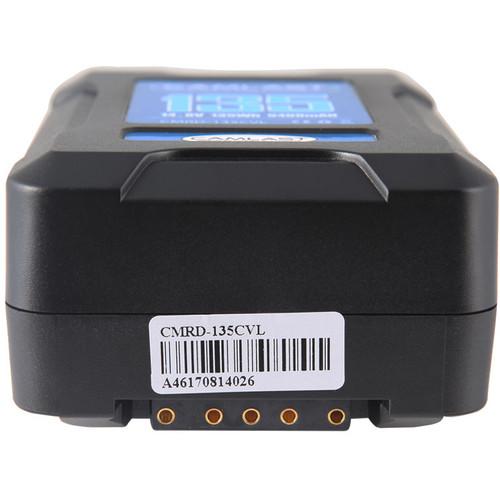 CAMLAST Compact-Series 135Wh 14.8V Li-Ion V-Mount Battery