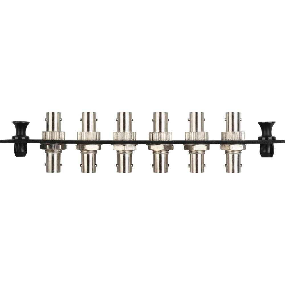 Camplex 6-Port ST Singlemode Fiber Adapter Plate Module with Ceramic Connectors