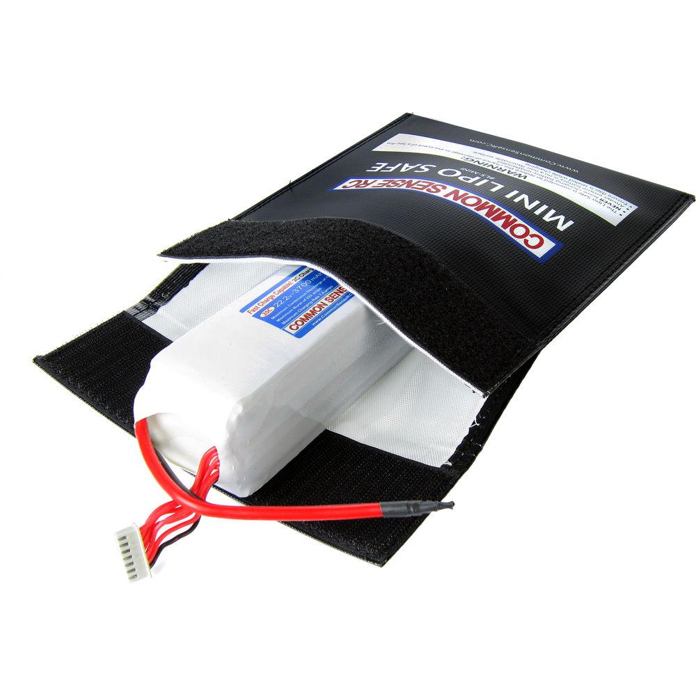 Common Sense RC Mini LiPo Safe Charging Storage Bag