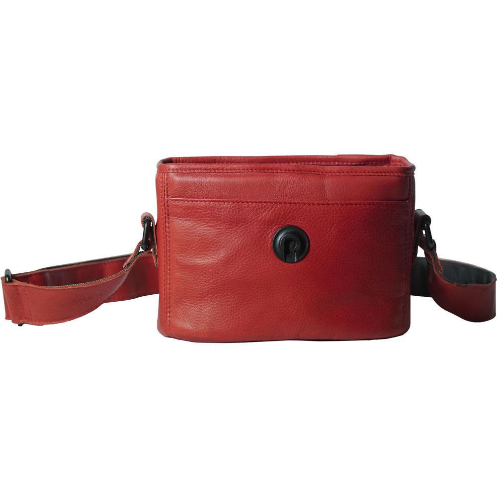 compagnon "The Nano Messenger" Leather Camera Bag
