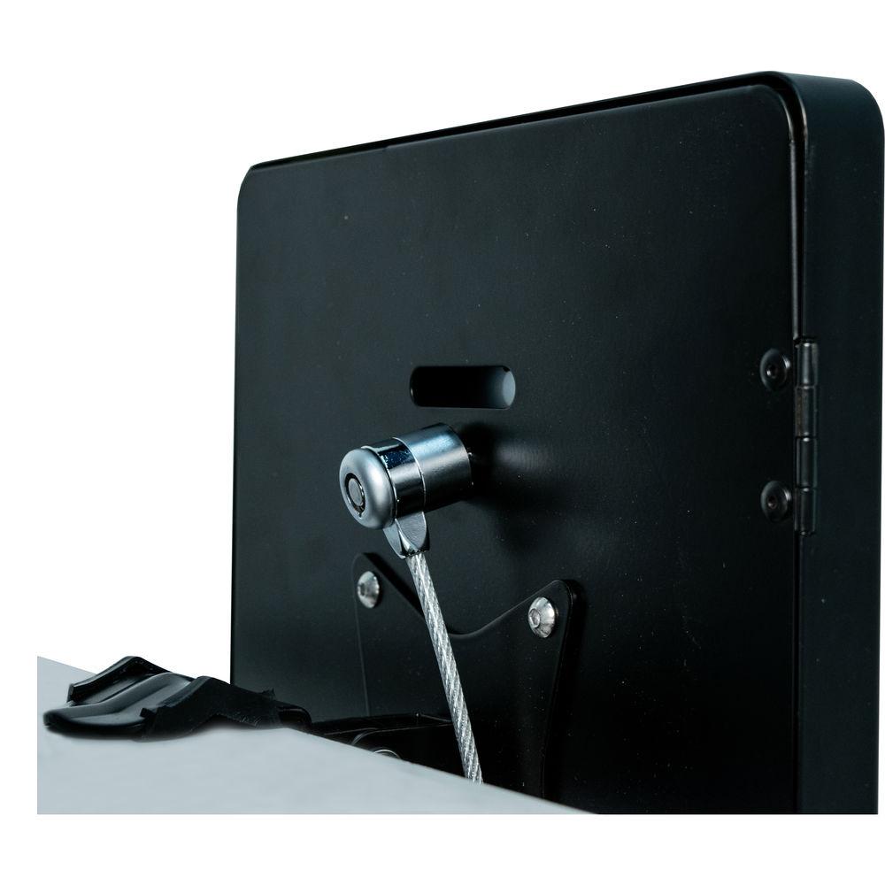 CTA Digital Premium Locking Shelf Mount for Select iPad, Galaxy, and Other 9.7-10.5" Tablets
