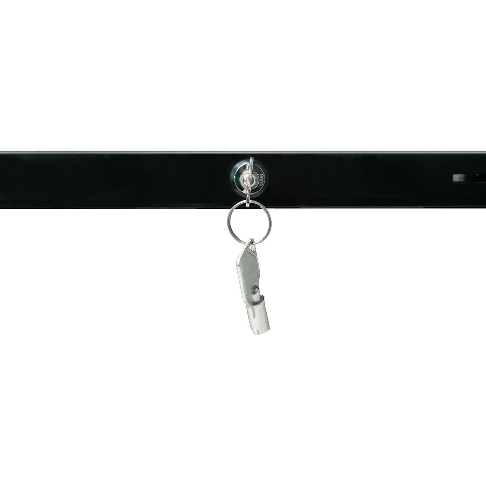 CTA Digital Premium Locking Shelf Mount for Select iPad, Galaxy, and Other 9.7-10.5" Tablets