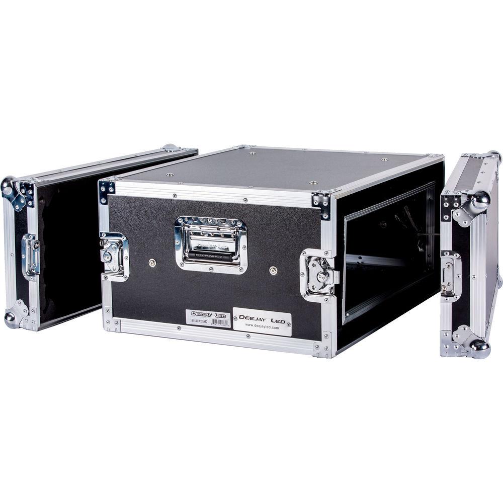DeeJay LED 4 RU Shock Mount Amplifier Deluxe Case